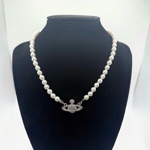 Vivienne Westwood Pearl Orb Necklace